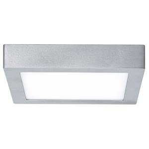 LED-Deckenleuchte Lunar Aluminium - 1-flammig - Chrom - 23 x 3.8 cm