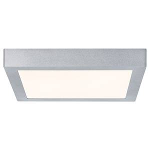 LED-Deckenleuchte Lunar Aluminium - 1-flammig - Chrom - 30 x 3.8 cm