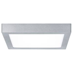 LED-Deckenleuchte Lunar Aluminium - 1-flammig - Chrom - 30 x 3.8 cm