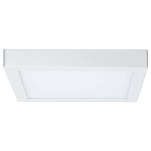 Lampada da soffitto LED Lunar Alluminio - 1 punti luce - Bianco - 30 x 3.8 cm