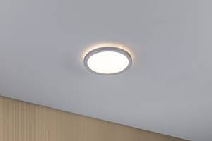 Lampada da soffitto Atria Shine rotondo Materiale plastico - 1 punti luce - Chrome - Bianco caldo - Bianco universale