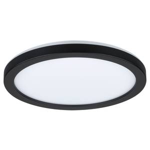Lampada da soffitto Atria Shine rotondo Materiale plastico - 1 punti luce - Nero - Bianco caldo - Bianco universale