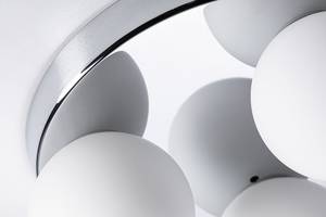 Lampada da soffitto Rondel Vetro opale / Cromo - 3 punto luce - Chrome