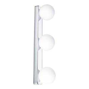 Wandlamp Gove Balken opaalglas/chroom - 3 lichtbron - Chrome