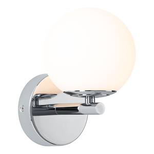Wandlamp Gove opaalglas/chroom - 1 lichtbron - Chrome