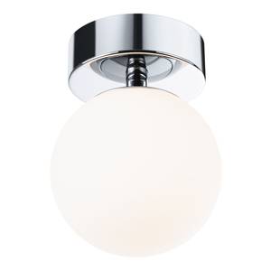 Lampada da soffitto Gove Vetro opale / Cromo - 1 punto luce - Chrome - Diametro: 12 cm