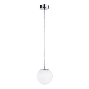 Hanglamp Gove opaalglas/chroom - 1 lichtbron - Chrome