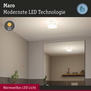 Plafondlamp Maro acrylglas - wit - 1 lichtbron