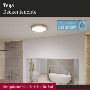 Deckenleuchte Tega Acrylglas - 1-flammig - Hellbraun