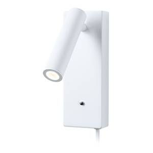 Applique murale Hulda Aluminium - 1 ampoule - Blanc