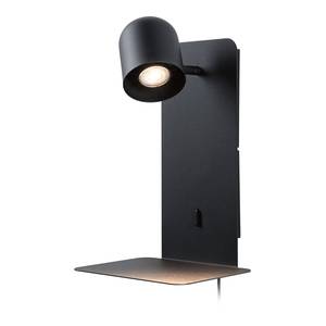 Wandlamp Malena aluminium - 1 lichtbron - Zwart