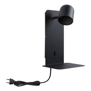 Wandlamp Malena aluminium - 1 lichtbron - Zwart