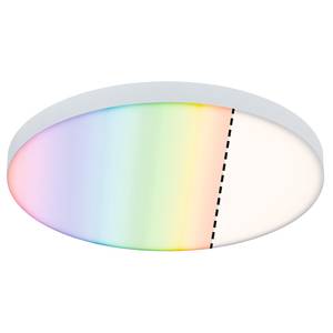 Deckenleuchte Velora RGB Aluminium - Weiß - 1-flammig - Durchmesser: 30 cm