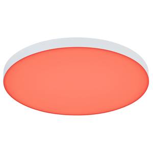 Plafondlamp Velora RGB aluminium - wit - 1 lichtbron - Diameter: 30 cm