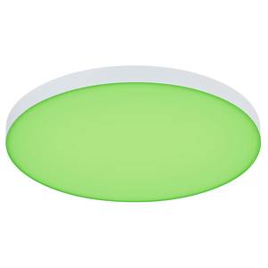 Plafondlamp Velora RGB aluminium - wit - 1 lichtbron - Diameter: 30 cm