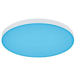 Plafondlamp Velora RGB aluminium - wit - 1 lichtbron - Diameter: 30 cm