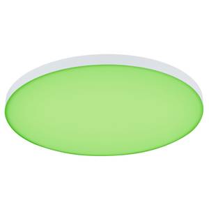 Plafondlamp Velora RGB aluminium - wit - 1 lichtbron - Diameter: 40 cm