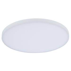 Plafondlamp Velora aluminium - wit - 1 lichtbron - Diameter: 40 cm