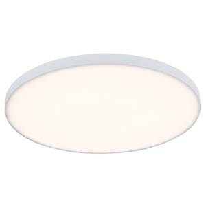 Plafondlamp Velora aluminium - wit - 1 lichtbron - Diameter: 40 cm