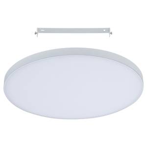 Plafondlamp Velora aluminium - wit - 1 lichtbron - Diameter: 40 cm