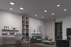 Lampada da soffitto Areo ZB Materiale plastico - 1 punti luce - Nero - 18 x 1.2 cm