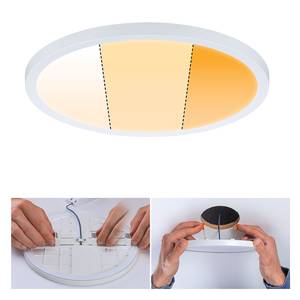 Lampada Areo 3-Step-Dim rotondo Materiale plastico - 1 punti luce - Bianco - Diametro: 23 cm - Bianco caldo - Bianco universale