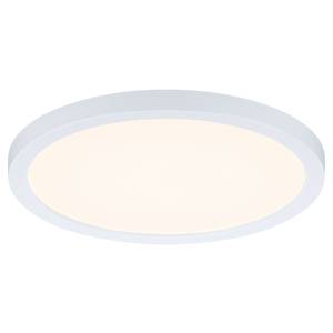 Plafondlamp Areo Rond kunststof - 1 lichtbron - Wit - Diameter: 18 cm - Warm wit