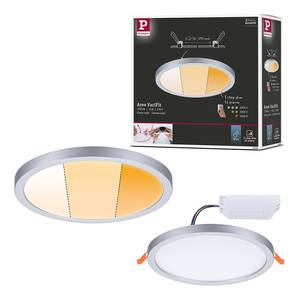 Lampada Areo 3-Step-Dim rotondo Materiale plastico - 1 punti luce - Chrome - Diametro: 18 cm - Bianco caldo - Bianco universale