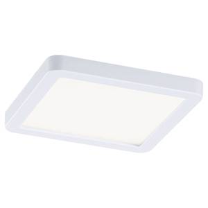 Plafonnier Areo Matière plastique / Blanc - 1 ampoule - 12 x 2.6 cm - Blanc chaud - Blanc neutre