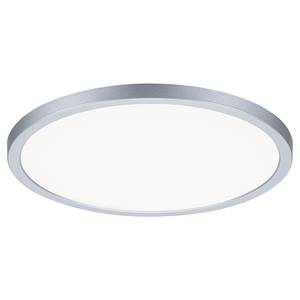 Plafonnier Areo 3 intensités rond Matière plastique - 1 ampoule - Chrome - Diamètre : 23 cm - Blanc neutre