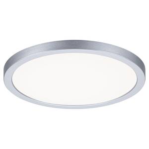 Plafondlamp Areo 3-Step-Dim Rond kunststof - 1 lichtbron - Chrome - Diameter: 18 cm - Universeel wit