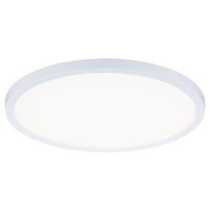 Plafonnier Areo 3 intensités rond Matière plastique - 1 ampoule - Blanc - Diamètre : 23 cm - Blanc neutre