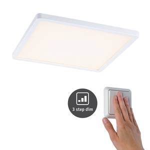 Lampada Areo 3-Step-Dim Materiale plastico - Bianco - 1 punto luce - 23 x 2.6 cm - Bianco caldo