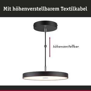 Hanglamp Hildor ZB aluminium/kunststof - zwart - 1 lichtbron