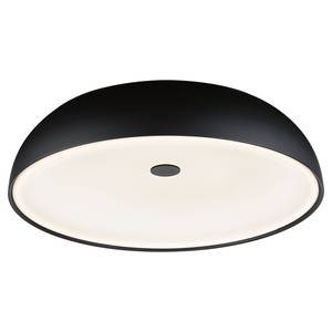 Plafonnier Jaron Aluminium / Matière plastique - 1 ampoule - Noir