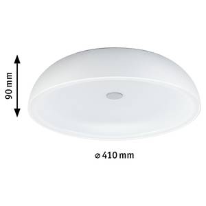 Lampada da soffitto Jaron Alluminio / materiale plastico - 1 punto luce - Bianco