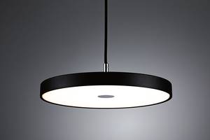 Lampada a sospensione Hildor Alluminio / Vetro materiale plastico - Nero - 1 punto luce