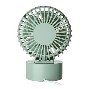 Mini-Ventilator AIR WAVE Kunststoff / Polypropylen / ABS - Grün