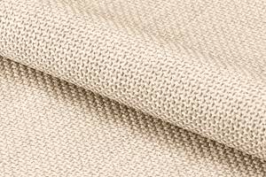 Set di 2 sedie imbottite Asbo Tessuto strutturato Badia: Beige