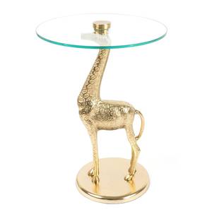 Beistelltisch Animality 200 Aluminium / Glas - Gold