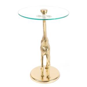 Beistelltisch Animality 200 Aluminium / Glas - Gold