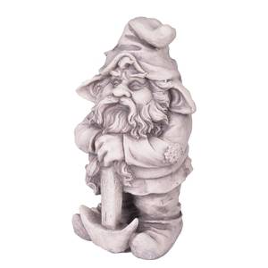 Figurine de jardin Zwerg Torin Céramique - Blanc