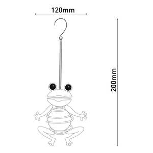 Solarleuchte Frosch 2er-Set Typ B Eisen - Grün