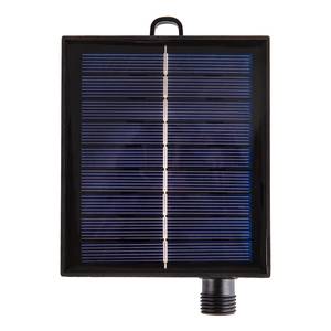 Solar-Lichterkette Cadena Kunststoff - Schwarz - 10-flammig - Warmweiß