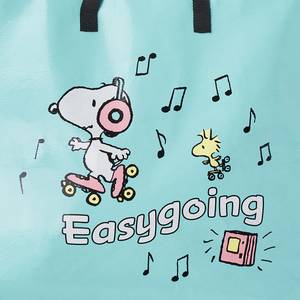 Shopping bag PEANUTS Snoopy Easygoing PET, riciclato - Azzurro