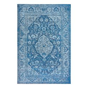 Kurzflorteppich Mahat Polyester / Baumwolle - Blau - 160 x 235 cm