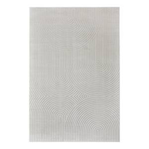Kurzflorteppich Faron Baumwollstoff - Creme - 160 x 230 cm