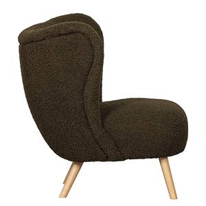 Fauteuil Celine Bouclé - Vert foncé