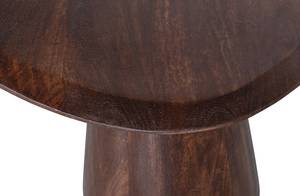 Couchtisch Posture Mangoholz Massiv - Walnuss - 52 x 60 cm