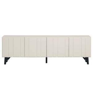 TV-Lowboard Miller Kiefer Massiv - Creme